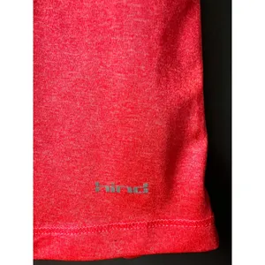 Hind Women's Athletic Tank Top Medium Red with Light Blue Trim thumbnail 6
