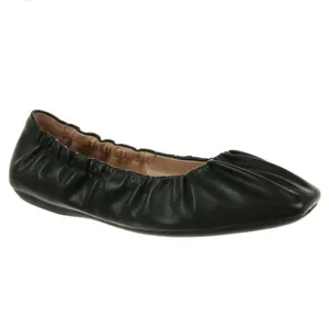 The drop black ruched classic flat ballets new size 8 thumbnail 13
