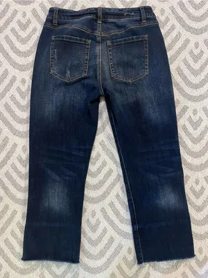 CABI Women’s True Boyfriend Blue Denim Jeans 2 thumbnail 4