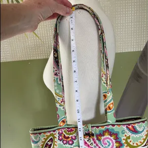 Vera Bradley Tutti Frutti Pattern Paisley Tote thumbnail 9