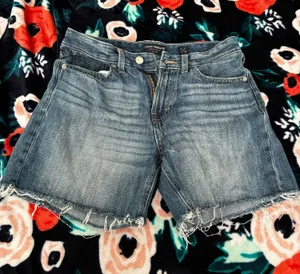 Lucky Brand Shorts Denim Boyfriend thumbnail 1
