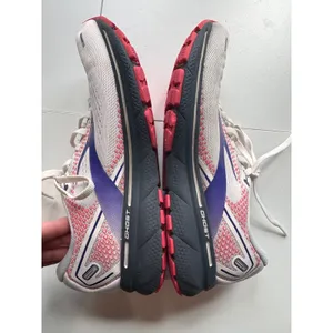 Brooks Ghost 14 Womens Running Shoes White Pink Purple Size 9.5 Walking Casual‎ thumbnail 5
