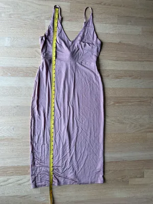 Free People Dusty Rose Midi Slip Dress thumbnail 2