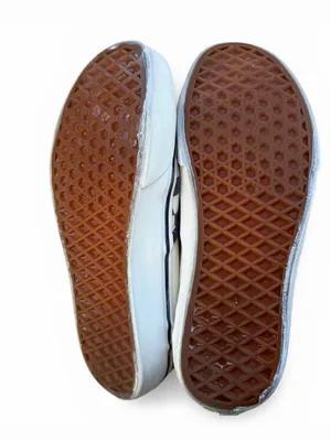 Vans Checkerboard Slip On Sneakers Black White Size 7.5 Women grunge thumbnail 5