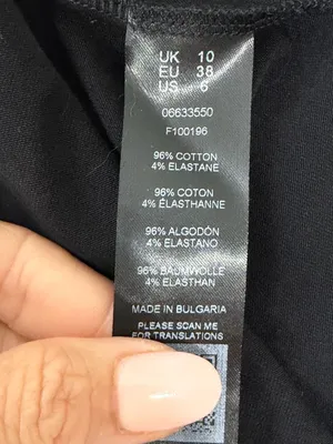 ASOS Black Off Shoulder Wrap Front Midi Dress Size US 6 thumbnail 5