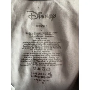 Disney Mickey Mouse Polka Dot Crop Top Blue Sleeveless Scoop Neck Large‎ thumbnail 3