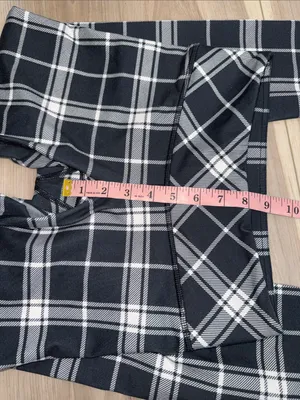 Lululemon wunder under full on leggings in varsity plaid size 4 thumbnail 5