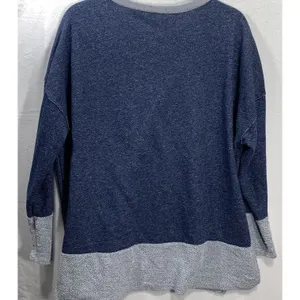 Beeson‎ River Sweater Womens XXL Blue Crewneck Pullover thumbnail 3