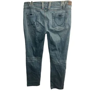 ✨U By Yanuk Light Wash Straight Sz 29 Jeans✨ thumbnail 2