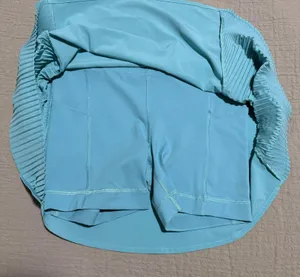 Lululemon Tennis Skirt | Teal Blue/Green | 4 thumbnail 4