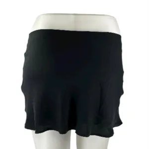 Abercrombie & Fitch Women's Black Low Waist Straight Pencil Mini Skirt Size L thumbnail 3