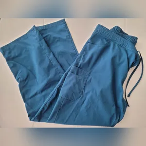 Under Armour Flex Blue XL Tie Waist Scrub Pants thumbnail 2