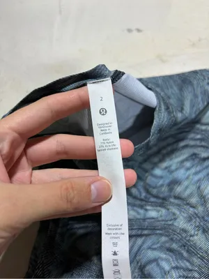 Lululemon high neck split hem run tank top 2 thumbnail 4