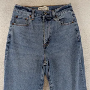 Abercrombie &‎ Fitch Slim Straight Ultra High Rise Jeans Blue Women 25 0L Long thumbnail 3