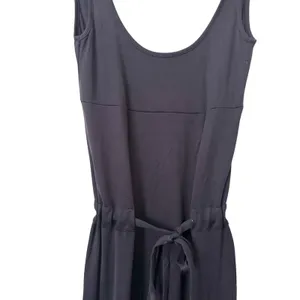 ICEBERG Tie Waist Classic Midi‎ Dress Black Sz 42 (Medium) thumbnail 3
