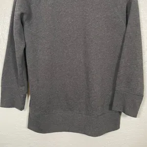 Denim & Supply Ralph Lauren Women L Gray Sweatshirt Velvet Embroidery Preppy thumbnail 8