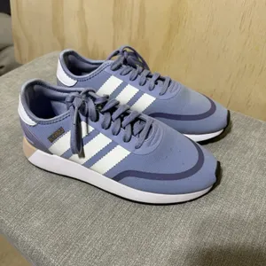 WMNS Adidas Originals N-5923 SZ 8.5 Chalk Blue‎ White Purple AQ0268 thumbnail 4