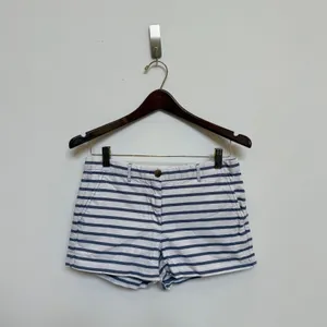 Gap‎ Blue White Striped Shorts Size 0 Nautical Coastal Preppy Summer thumbnail 6