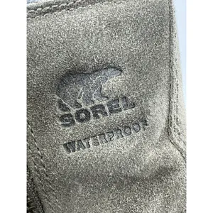 Womans Sorel Water Proof Ankle Boots 8.5 Taupe Side Zip Low Heel thumbnail 9