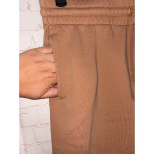 Aritzia‎ Tna Cozy Fleece Perfect Sweatpants Brown Joggers Small 79788 thumbnail 3