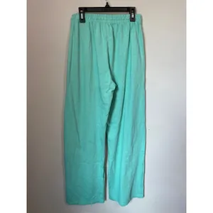 Brandy Melville Green Wide Leg Sweatpants One Size NWT thumbnail 3