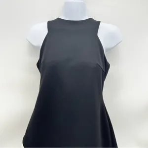Gianni Bini Black and Cream Asymmetrical Dress thumbnail 3