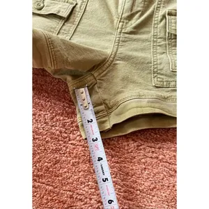 American Eagle High Rise Stretch Shorts Green Size 6 Utility Style thumbnail 7