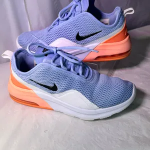 Nike Women's Air Max React — Lavender with Coral Accents thumbnail 2