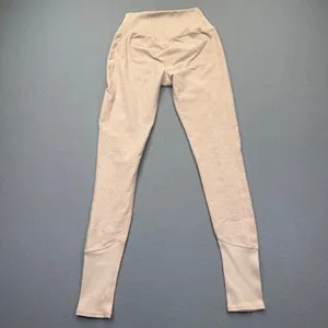 Alo Yoga Womens High Waist‎ Alosoft Coast Leggings Nectar Heather Pink Small thumbnail 8