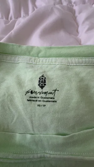 Free People Movement Short Sleeve Top thumbnail 2
