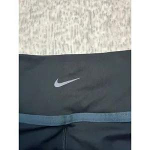 Nike One HR 7/8 Sport Tight Black Blue Dri-FIT Leggings HJ1137SP25 Womens XS NWT thumbnail 4