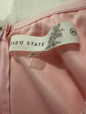 Altar'd State Light Pink Romper Skort thumbnail 3