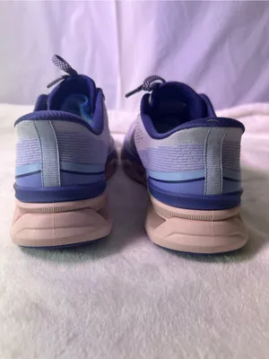 Skechers Glide-Step Athletic Shoes in Lavender and Light Pink thumbnail 7
