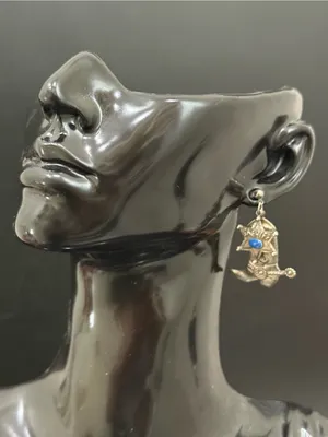 Vintage Style Silver-tone Cowboy Boots Sheriff Dangle Earrings thumbnail 5