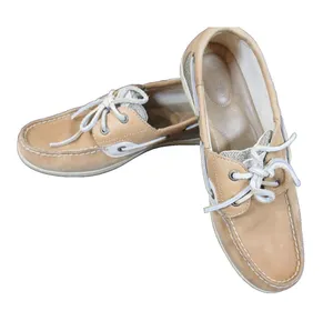 Sperry Women’s Koifish Boat Shoes Tan 9M Leather Mesh Nautical Loafers thumbnail 1
