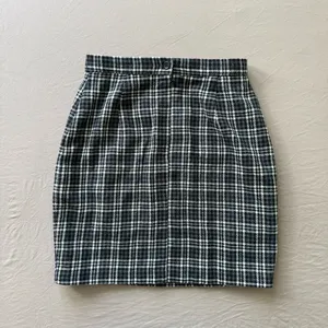 Vintage Paniz New York Plaid Wool Skirt thumbnail 2