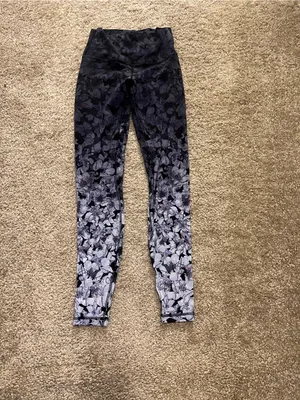 Lululemon align pant 28” nightfall Blossom size 4 thumbnail 4