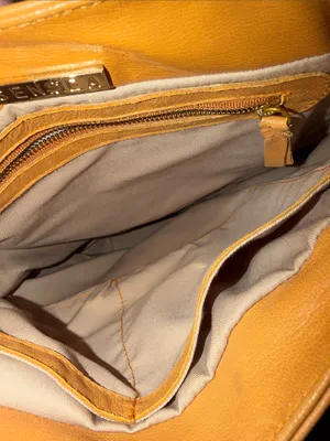 $258 Sensea Real Leather Moss Backpack Tan Boho Tassel Large Full-Size thumbnail 6