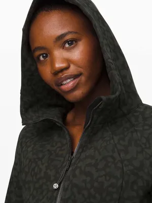 Lululemon Scuba Hoodie *Light Cotton Fleece Formation Camo Evergreen Multi thumbnail 4