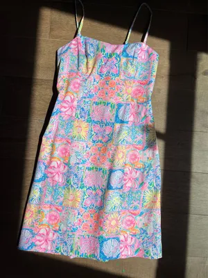Lilly Pulitzer Mini Dress Pink pattern thumbnail 1