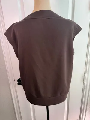 Z by Zella Whisper V-Neck Short Sleeve Knit Top thumbnail 5