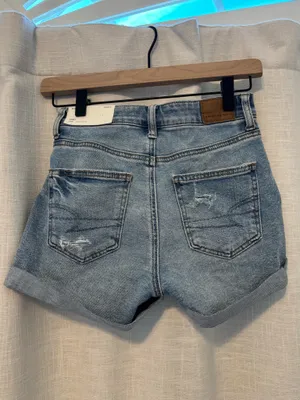 American Eagle Denim Mom Short Stretch thumbnail 2