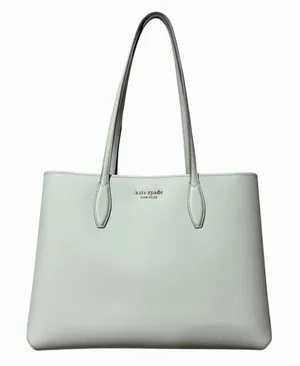 Kate Spade All Day Large Tote Bag Purse Handbag & Wristlet Pouch Mint‎ Green NEW thumbnail 1