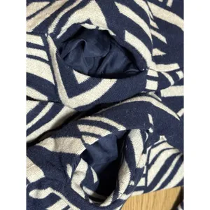 Old Navy Women Long Jacket Open Front Aztec Southwestern Country Size Small Blue thumbnail 12