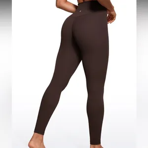 CRZ Yoga Hot Fudge Brown Butter Luxe Leggings 23” thumbnail 4