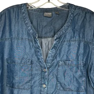 SoHo‎ Jeans Blue Shirt thumbnail 2
