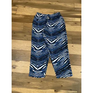 NFL Team Apparel Zubaz Gray Athletic Pants Unisex Size L Drawstring Waist thumbnail 2