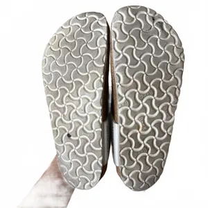 Birkenstock Gizeh Sandals Leather Thong White EU Size 38 Women 7 L7 M5 thumbnail 5