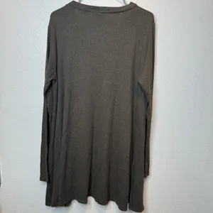 Lulus Sweater Dress Brown Olive Size Extra Large thumbnail 5