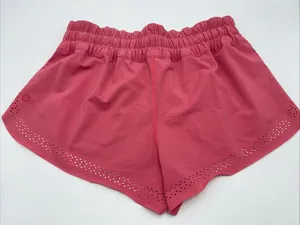 Lululemon Hit It Running Short Polar Pink W7AE1S Athleisure Perforated 4 Light thumbnail 4